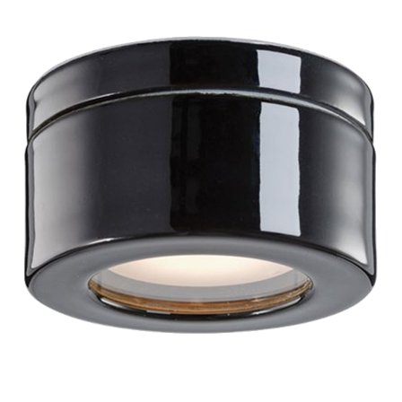 Ifö Electric Cool High IP44 Takarmatur 66 mm Svart, Belysning