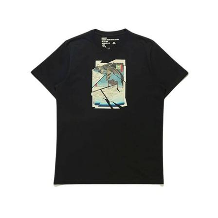 Maharishi, T-Shirts Zwart, unisex, Maat:M,Katoen