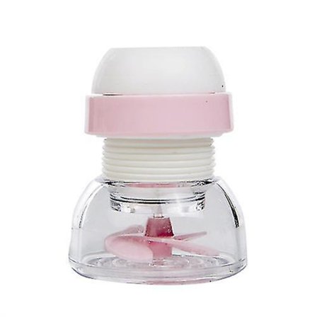 360 Graders Køkkenvask Hane Forlænger Tud Sprays Shower Tap Vandrenser Dysespærre Bubbler 2stk-pink