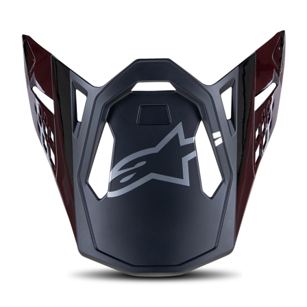 Alpinestars S-M10 22 Visir Fam -Kolfiber M&G Svart/Carbon