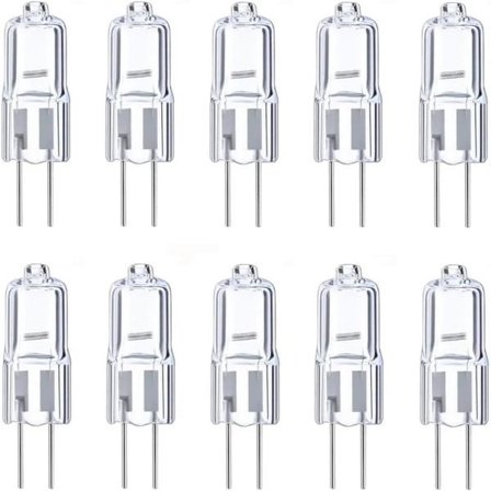 10 x halogen kapselampe G4 5W 10W 20W 5 10 20W 12V lampe [Energi