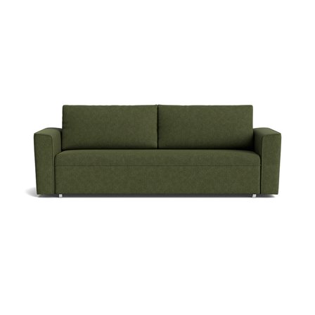 Izola 3 personers sovesofa, opbevaring - Aragon Grøn - 242x97x88 - Sofa, sovesofa