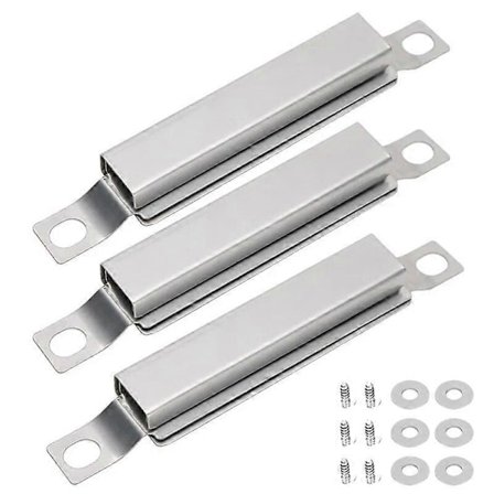 Gasgrill Overgangsrør i Rustfrit Stål Kanalbrændere Rør Gasgrill BBQ Dele Camping Kanalbrændere Udskiftninger