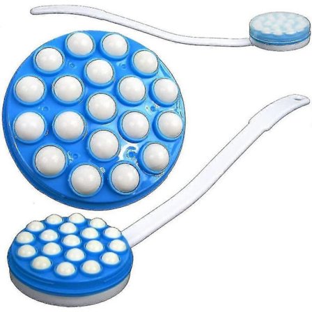 Lotion Applicator och Massager Handhållen Själv Lotion Applicator