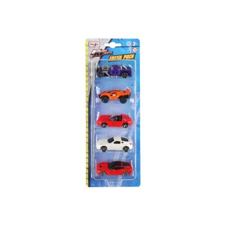 Maisto Set Med 5 Bilar - 7,6 Cm Multifärg