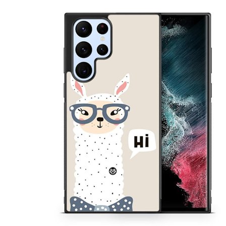 Bjornberry Skal Samsung Galaxy S23 Ultra -Söt Lama