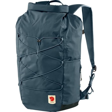 Fjällräven High Coast Rolltop in Navy, Bergshell