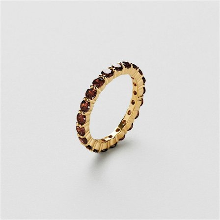 Eternity Espresso Ring