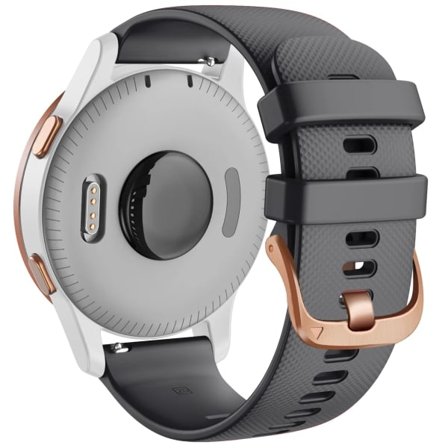 18mm 20mm Rem til Garmin Venu Sq 2 Plus Vivoactive 4S Smartwatch Armbånd Venu 3S 2S Vivoactive 3 5 Udskiftningsarmbånd Sort 20mm Til Venu