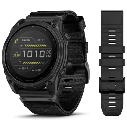 Garmin Tactix 8 Solar Elite 51mm Black