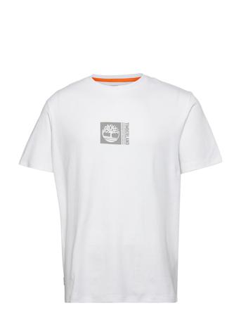 Ss Tee Small Branded T-shirts Short-sleeved Hvit Timberland