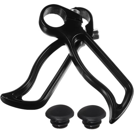 Polkupyörän ohjaustangon pää alumiiniset ohjaustangot, jotka on suunnattu pitkän matkan mukavuuteen