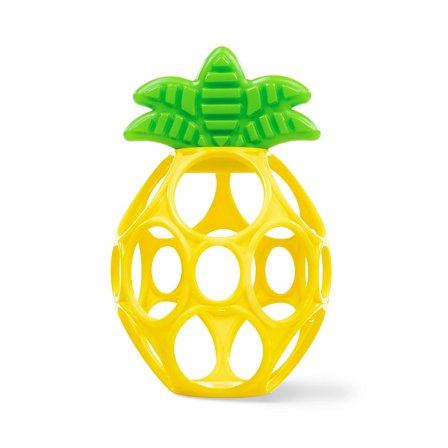 Oball Bidelegetøj Ananas 0 mdr, Børn & Forældre, Legetøj, Bideringe