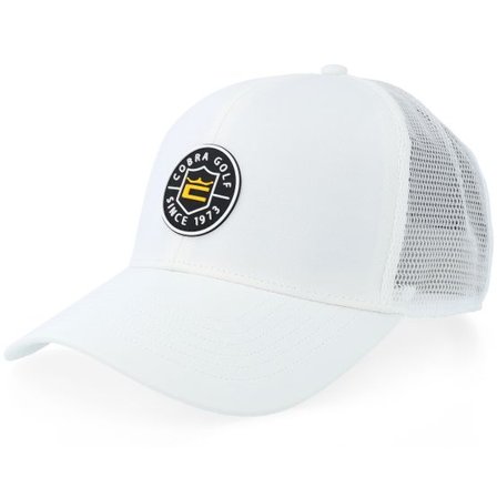 Cobra - Vit trucker Keps - Shield Cap White Trucker @ Hatstore