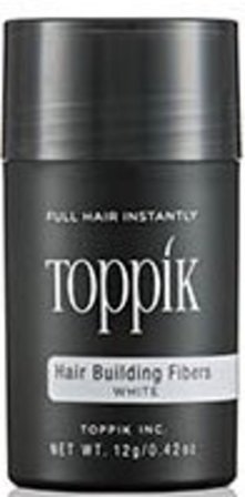 Toppik Fibers Hvid 12 g, Hår, Hårfarve, Til Mænd