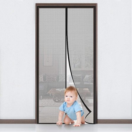 Magnetisk myggenet dør vindue 90x210cm anti-flue insekt dør