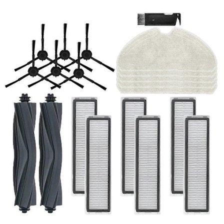 För Dreame D10S / D10S Pro Robotdammsugare Huvudborste Sidoborste Hepa Filter Moppduk Trasor Ersättning