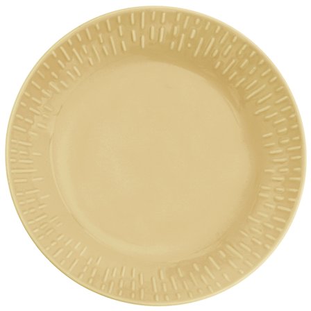 Aida Confetti pastatallerken 23 cm, mustard