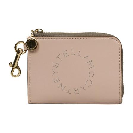 Stella McCartney, ECO Bicolor Card Holder Różowy, Kobieta, Rozmiar: ONE Size