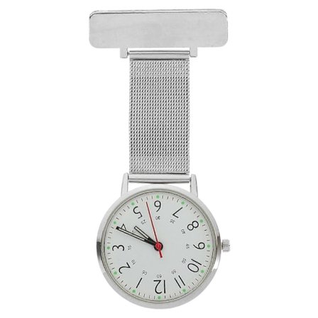 Sairaanhoitajan kello, klipsikiinnitteinen taskukello, rintaneula, roikkuva kello, lääketieteellinen rintakoru, sairaanhoitajan kello