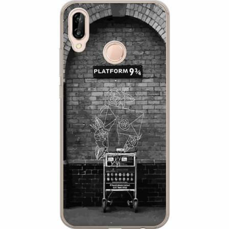 Huawei P20 Lite Genomskinligt Skal Harry Potter Hogwarts Legac