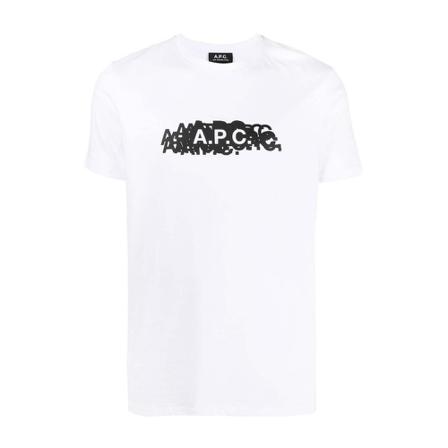 A.p.c. A.p.c. T-shirts and Polos White Hvid, Herre