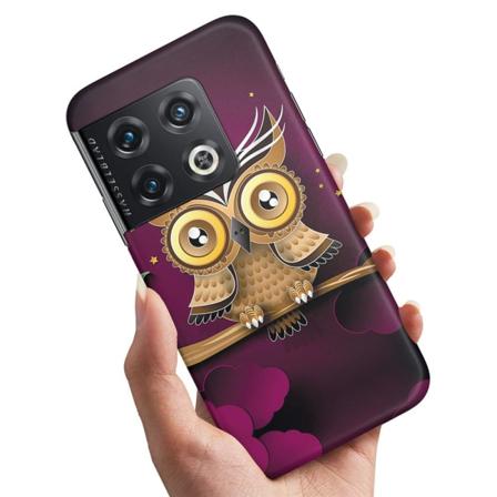 OnePlus 10 Pro - Deksel/Mobildeksel Lysbrun Ugle Multicolor