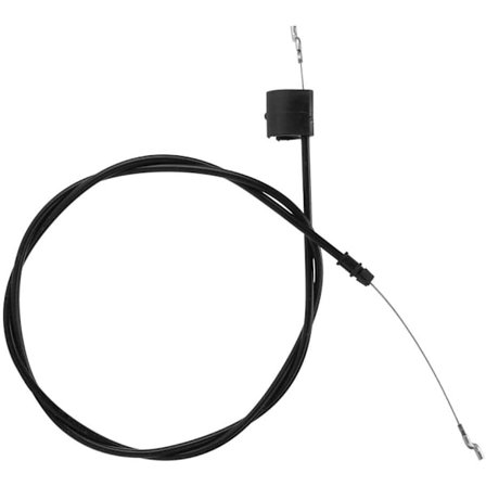 Gasskabel for gressklipper, Z-bøyd motorstoppkabel, universelt gressklipperutstyr (135 cm)