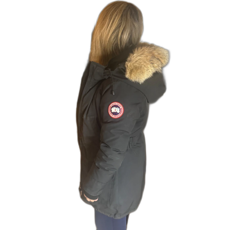 Svart Canada goose jacka
