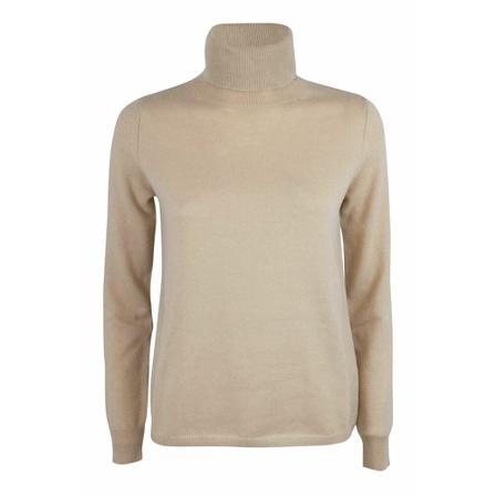 Max Mara, Turtlenecks Beżowy, Kobieta, Rozmiar: S