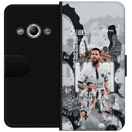 Yhteensopiva Lompakkokotelo Samsung Galaxy Xcover 3 Lionel Messi Inter Miami Argentiina moninkertainen Ballon d'Or-voittaja ja ikoni, joka jatkaa hall