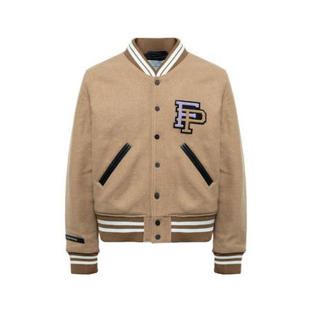 Filling Pieces Bomber Jacket , Beige , Heren , Maat: L