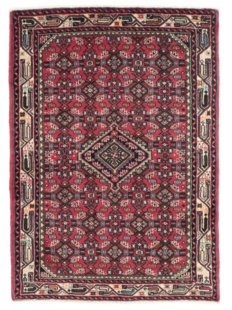 Asadabad Teppich Handgeknüpft 100X140 Persien