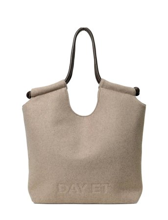 DAY ET Day Woolen Tote - Beige - ONE SIZE