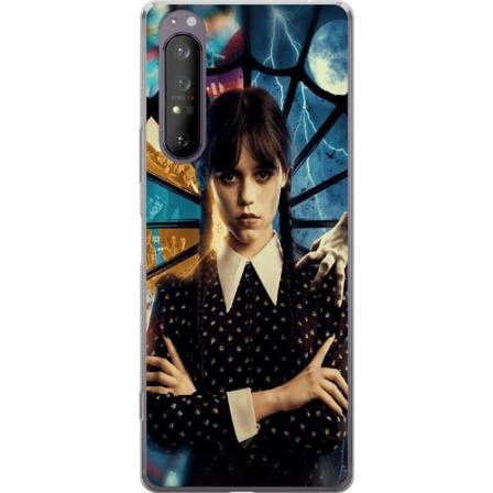 Sony Xperia 1 Ii Genomskinligt Skal Wednesday Addams