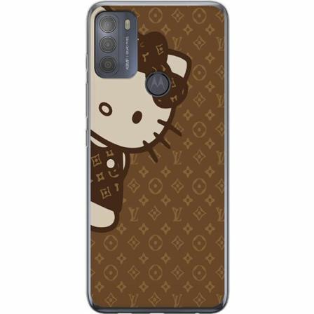 Motorola Moto G50 Mjukt Skal - Hello Kitty - Lv