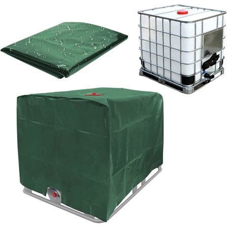 IBC tanklokk - For 800L vanntank - For IBC tank - Grønn, 120x80x116cm[qb]