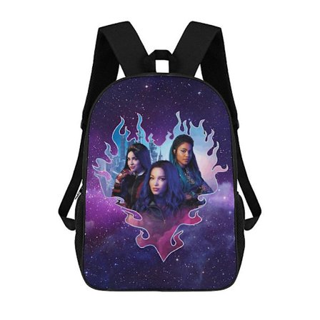Descendants 3 Film Skuldertaske Skole Taske Bogtaske Multifunktionel Laptop Rygsæk