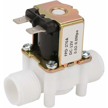 DC12V G1/2 solenoidiventtiili, NC/normaalisti suljettu vesiventtiilin solenoidiventtiili