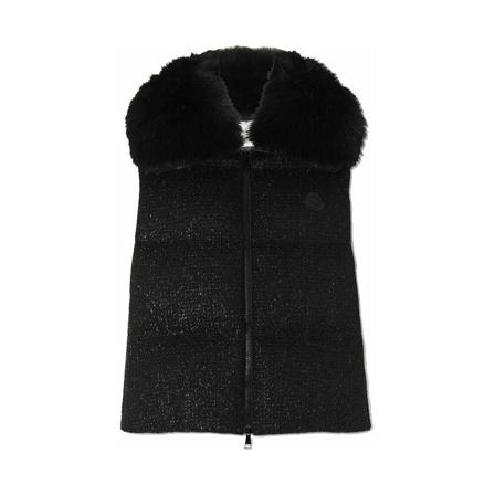 Moncler Vests , Zwart , Dames , Maat: L
