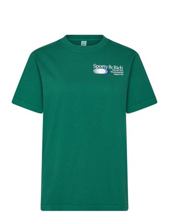 Sporty & Rich Invitational T-Shirt - Green - XS