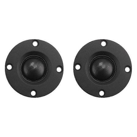 Diskant Högtalare 6 Ohm 30W Hifi Mjuk Dome Silkesfilm Diskant Högtalare Neodymium Tandad Kylfläns 2P