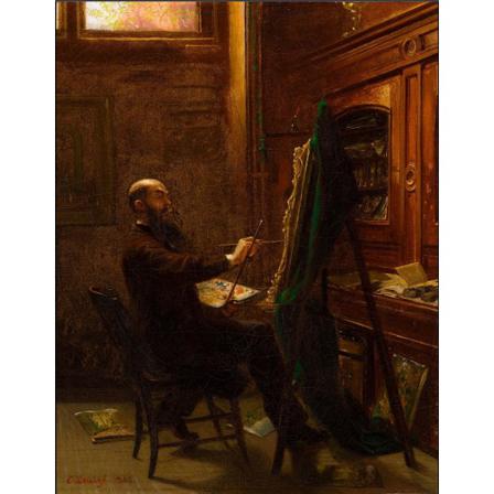 Worthington Whittredge, Tenth Street Studio, Emanuel Leutze Brun