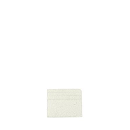 Maison Margiela Signature card holder beige, Dam Plånböcker, Dam, Storlek: ONE SIZE