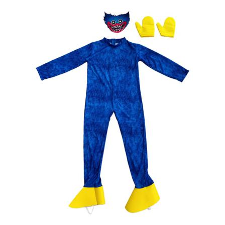 Kid's Poppy Playtime Huggy Wuggy Cosplay Halloween Jumpsuit