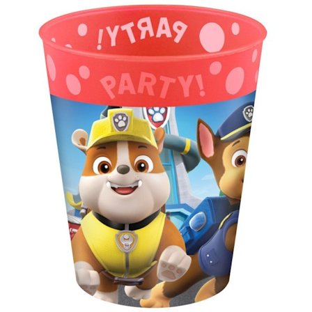 Paw Patrol Rescue Heroes mikropremium plastkopsset 4 st 250 ml