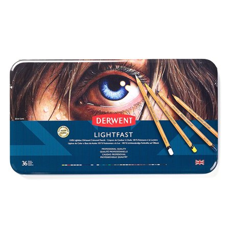 Derwent Lightfast Crayons de couleur Lot de 36