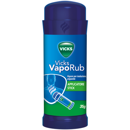 Vicks Vaporub Vapore per Inalazione Unguento 35g