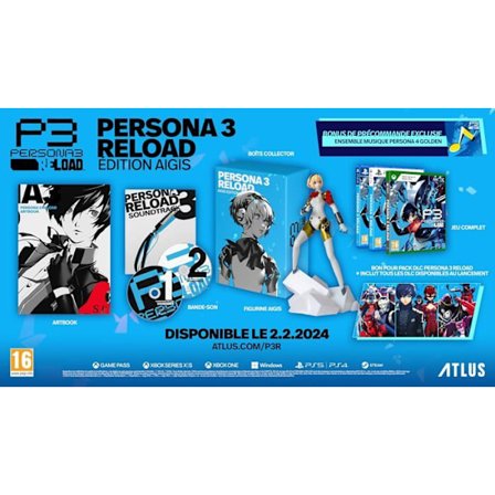 Persona 3 ladattu uudelleen - Aigis Edition -