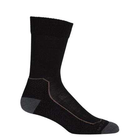 Icebreaker Women's Hike+ Light Crew Socks Women hiking socks Black S